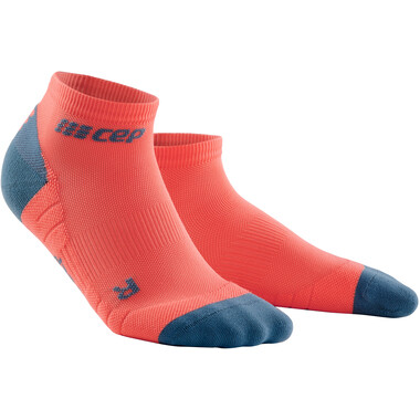 CEP 3.0 LOW CUT Socks Red/Grey 0